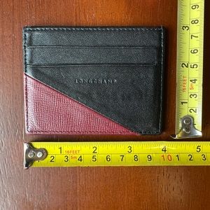 Used Longchamp card holder